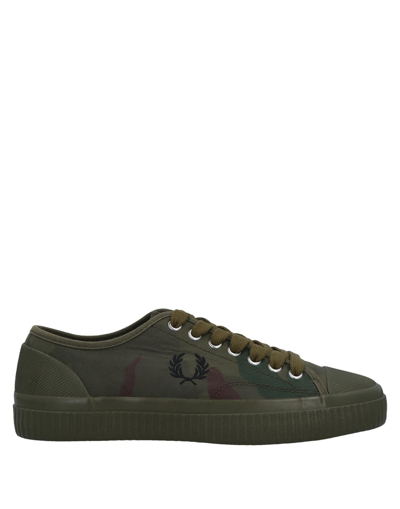 Fred Perry With Arktis Sneakers In Military Green | ModeSens