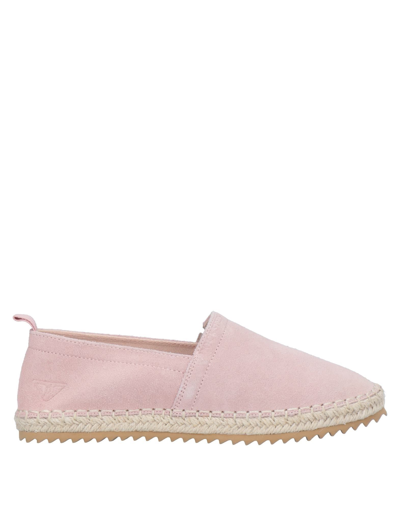Shop Docksteps Woman Espadrilles Pink Size 6 Soft Leather