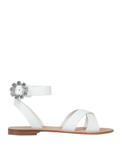 Shop Cécile Sandals In White