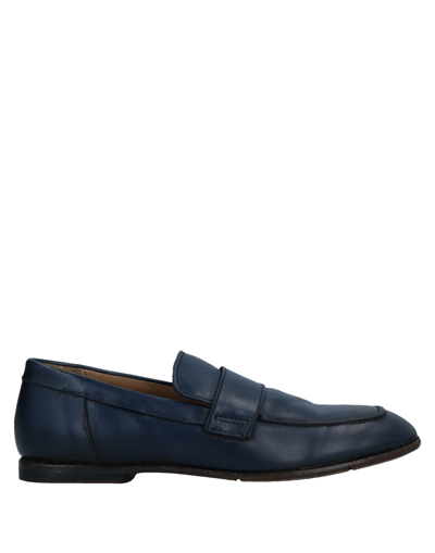 Shop Moma Woman Loafers Midnight Blue Size 10 Calfskin