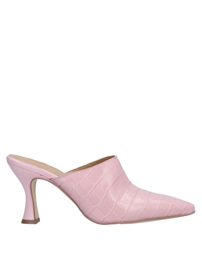 Paola Ferri Woman Mules & Clogs Pink Size 7 Soft Leather | ModeSens