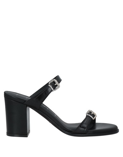 Shop High Woman Sandals Black Size 10 Soft Leather