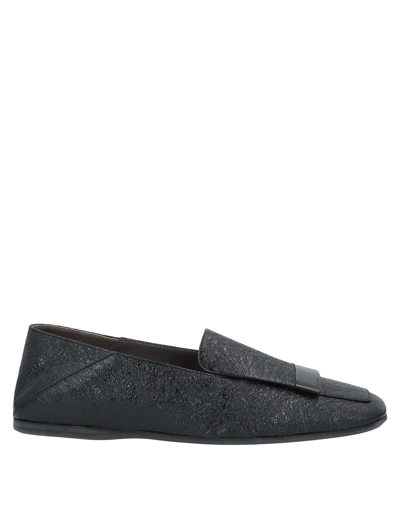Shop Sergio Rossi Loafers In Black