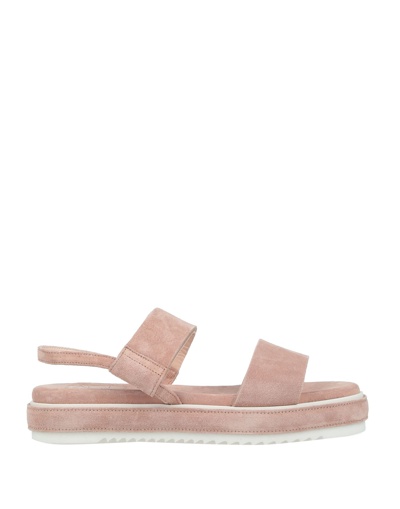 Shop Agl Attilio Giusti Leombruni Agl Woman Sandals Pastel Pink Size 7.5 Leather
