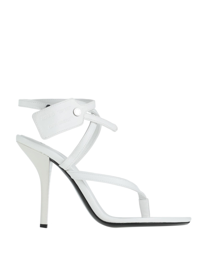 Shop Off-white &trade; Toe Strap Sandals In White