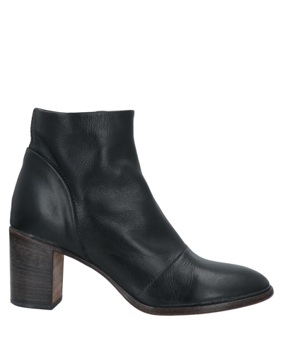 Shop Moma Woman Ankle Boots Black Size 7 Calfskin