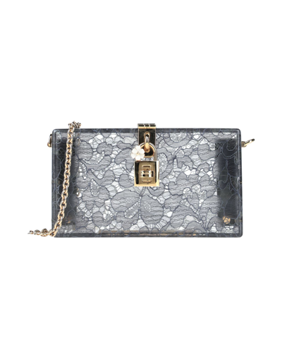 Shop Dolce & Gabbana Handbags In Steel Grey