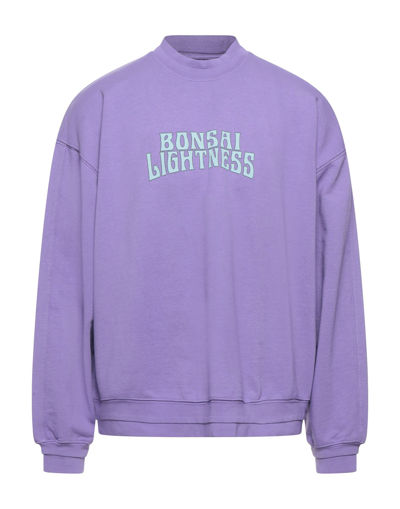 Shop Bonsai Sweatshirts In Purple