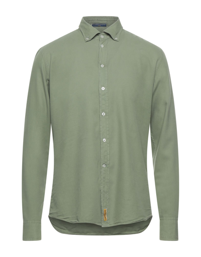 Shop B.d.baggies B. D.baggies Man Shirt Military Green Size M Cotton