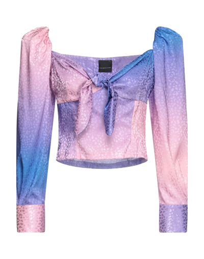 Shop Marc Ellis Woman Top Pink Size 4 Polyester