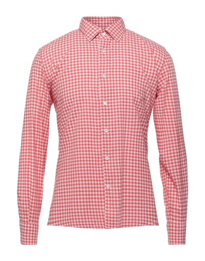 Shop Glanshirt Man Shirt Red Size 15 ¾ Cotton