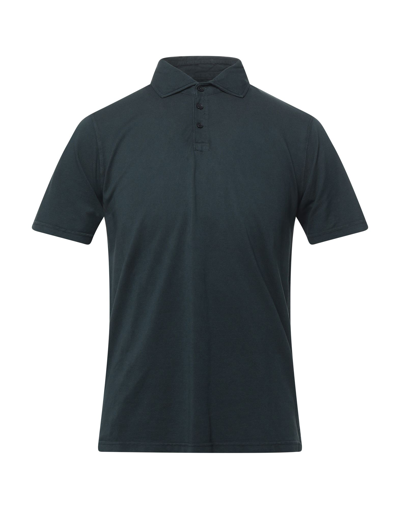 Shop R3d Wöôd Man Polo Shirt Midnight Blue Size Xl Cotton