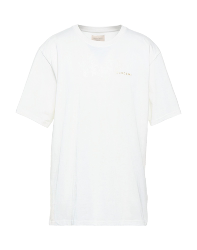 Shop Buscemi Man T-shirt White Size L Cotton, Brass