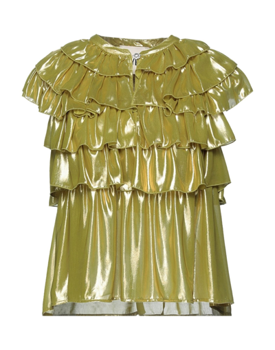 Shop Aniye By Woman Top Gold Size 4 Polyester