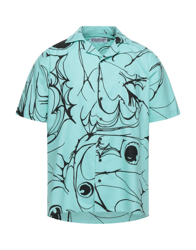 Shop Dreamland Syndicate Shirts In Turquoise