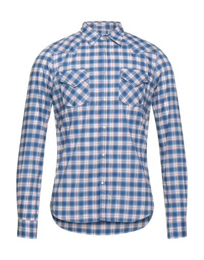 Shop Himon's Shirts In Blue