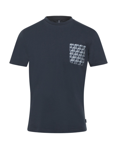 Shop 04651/a Trip In A Bag Man T-shirt Midnight Blue Size S Cotton