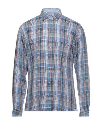 Shop Fynch-hatton® Shirts In Azure