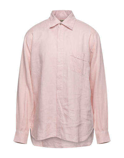 Shop Seventy Sergio Tegon Shirts In Light Pink