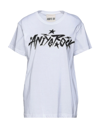 Shop Aniye By Woman T-shirt White Size 10 Cotton