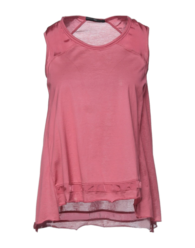 Shop High Woman Top Pastel Pink Size Xs Cotton, Rayon, Cupro