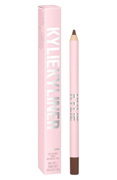 Shop Kylie Cosmetics Gel Eye Pencil In Chestnut Brown
