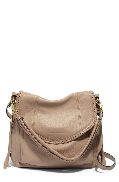 Shop Aimee Kestenberg All For Love Convertible Leather Shoulder Bag In Oat