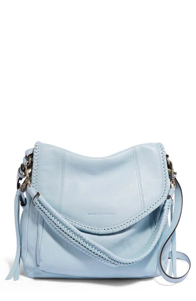 Shop Aimee Kestenberg All For Love Convertible Leather Shoulder Bag In Arctic