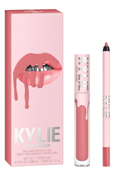 Shop Kylie Cosmetics Matte Lip Kit In Snow Way Bae