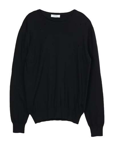 Alpha Studio Sweaters In Black | ModeSens