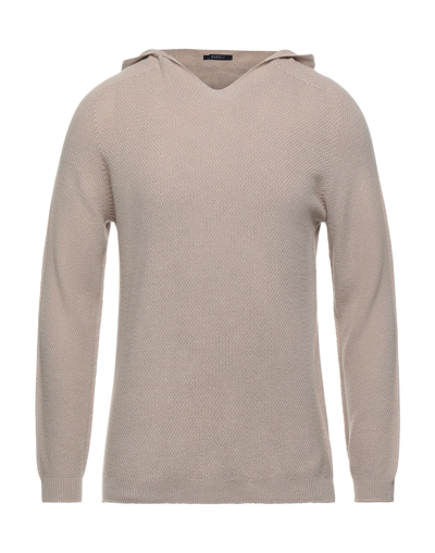 Shop 04651/a Trip In A Bag Man Sweater Sand Size Xxl Cotton, Bamboo, Cashmere In Beige