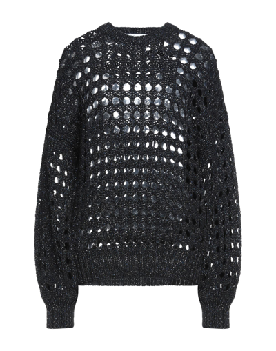 Shop Iro Sweaters In Dark Blue