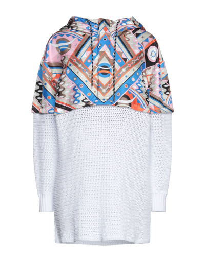 Shop Emilio Pucci Pucci Woman Sweater Blue Size Xl Polyester, Cotton