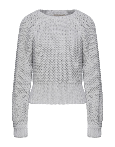 Shop Maison Fl Neur Maison Flâneur Woman Sweater Light Grey Size 8 Cotton, Acrylic