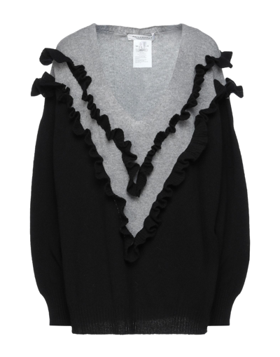 Shop Philosophy Di Lorenzo Serafini Woman Sweater Black Size 4 Virgin Wool, Cashmere
