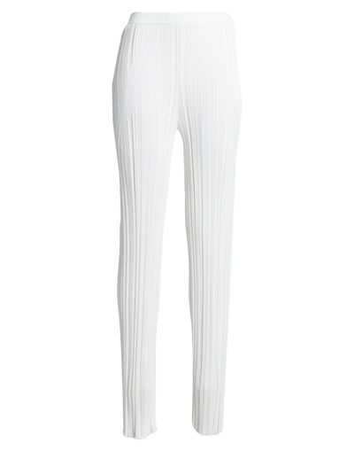 Shop Gentryportofino Woman Pants Ivory Size 12 Viscose In White