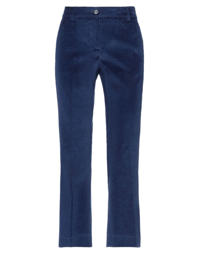 Shop Alberto Biani Pants In Blue