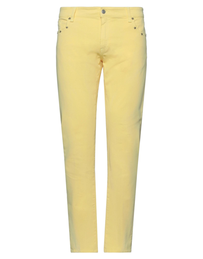 Shop Messagerie Pants In Yellow