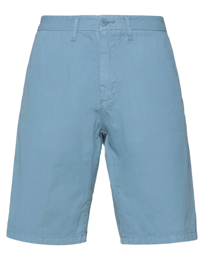 Shop Carhartt Shorts & Bermuda Shorts In Slate Blue