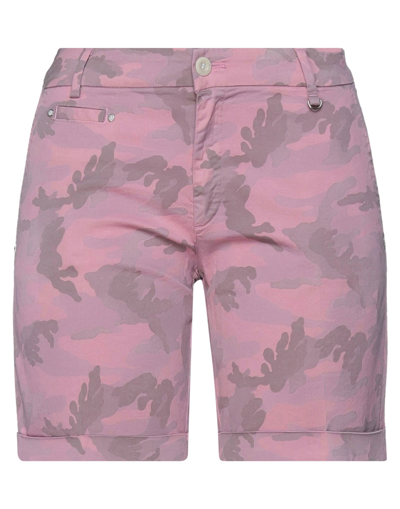 Shop Mason's Woman Shorts & Bermuda Shorts Pink Size 6 Cotton, Elastane