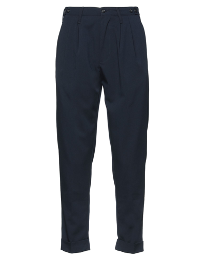 Shop Imperial Man Pants Midnight Blue Size 30 Polyester, Viscose, Elastane