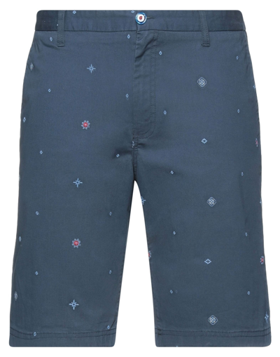 Shop Fred Mello Shorts & Bermuda Shorts In Dark Blue