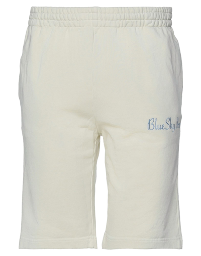 Shop Blue Sky Inn Man Shorts & Bermuda Shorts Beige Size Xl Cotton