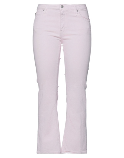 Shop Haikure Woman Jeans Pink Size 32 Cotton, Elastomultiester, Elastane