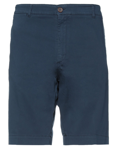 Shop Barbour Shorts & Bermuda Shorts In Dark Blue