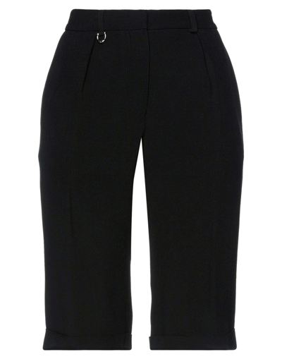 John Richmond Woman Shorts & Bermuda Shorts Black Size 6 Viscose, Acrylic In Black