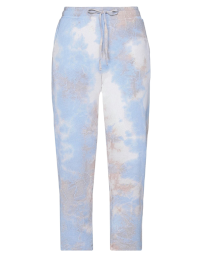 Shop Michael Stars Woman Pants Azure Size M Polyester, Cotton, Elastane In Blue