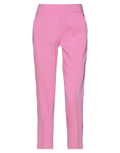 Shop Carla G. Cropped Pants In Pink