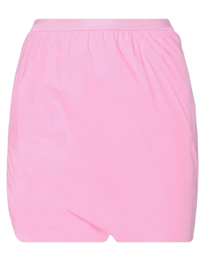 Shop Rick Owens Woman Shorts & Bermuda Shorts Pink Size 6 Polyamide, Elastane