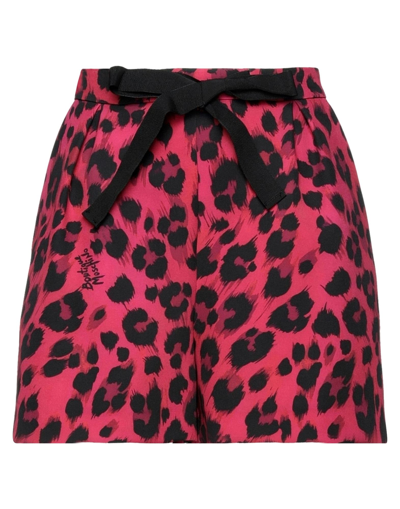 Boutique Moschino Woman Shorts & Bermuda Shorts Red Size 6 Polyester, Elastane In Red